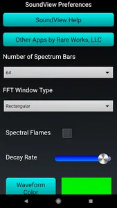 Sound View Spectrum Analyzer screenshot 3