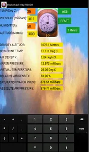 Meteorology WeatherCalcS10 screenshot 1