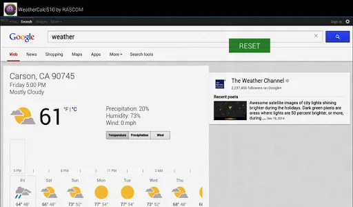 Meteorology WeatherCalcS10 screenshot 2