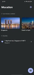Mocation Fake Location screenshot 1
