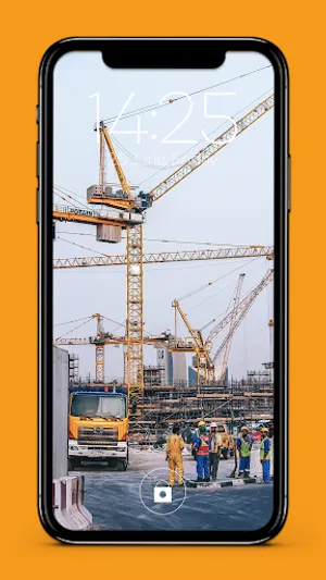 Construction Build Screen Lock screenshot 1