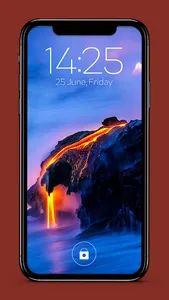 Volcano Eruption Screen Lock screenshot 3