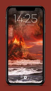 Volcano Eruption Screen Lock screenshot 4