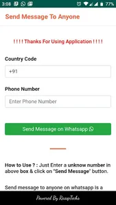 Send Message To Anyone screenshot 0