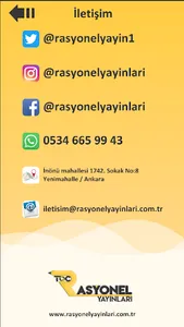 Rasyonel Yayınları screenshot 3