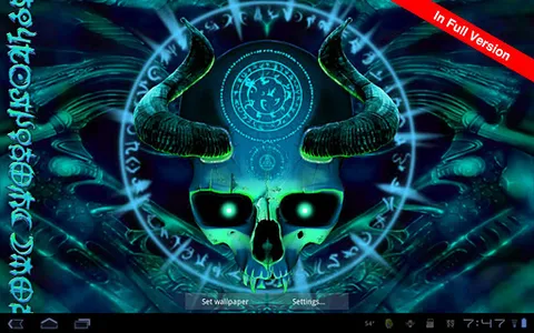 Mystical Skull Free Wallpaper screenshot 4