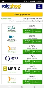 Mortgage Calculator Canada screenshot 0