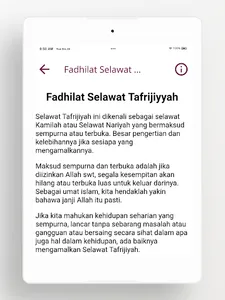 Selawat Tafrijiyyah screenshot 11