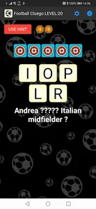 Football Word Puzzle screenshot 1