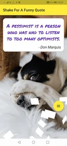 Shake A Quote: Funny screenshot 0