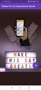 Shake A Quote : Inspiring screenshot 0