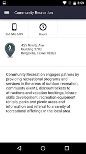 NavyMWR Kingsville screenshot 4