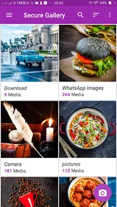Secure Gallery (Hide/Lock Phot screenshot 0