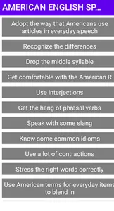 AMERICAN ENGLISH SPEAKING screenshot 1