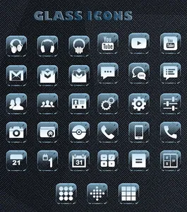 Glass - Icon pack screenshot 6