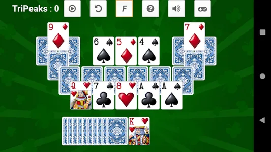 Tri-Peaks Solitaire screenshot 4