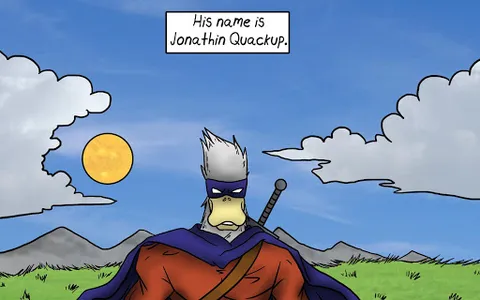 Jonathin Quackup #1 Comic Book screenshot 1