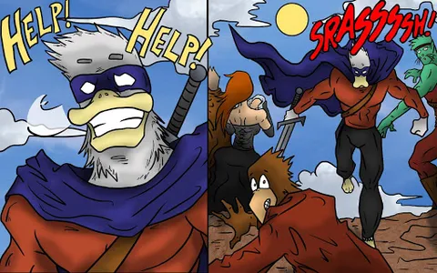 Jonathin Quackup #1 Comic Book screenshot 4