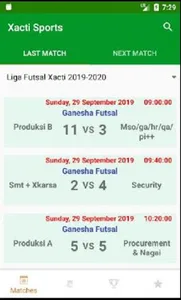 Xacti Sports screenshot 1