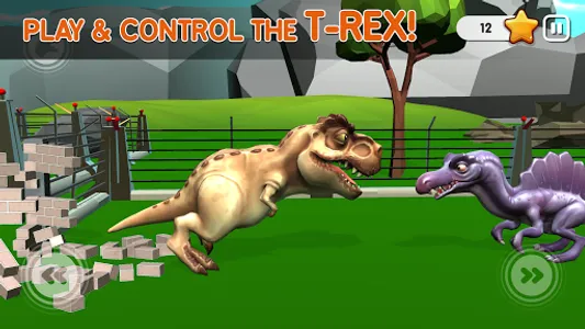 Dinosaur Park Game screenshot 0