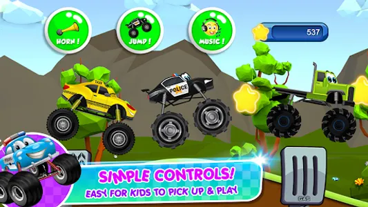 Monster Trucks Game for Kids 2 screenshot 16