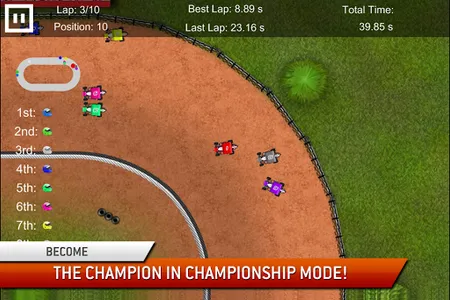 Dirt Racing Sprint Car Game 2 screenshot 10