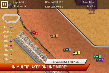 Dirt Racing Sprint Car Game 2 screenshot 12