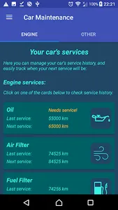 Car Maintenance screenshot 2