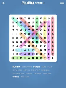 Word Search · Puzzles screenshot 11