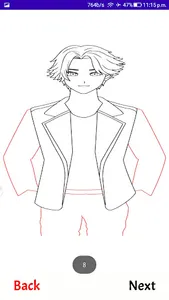 How to draw anime screenshot 5
