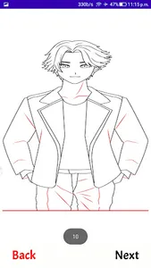 How to draw anime screenshot 6