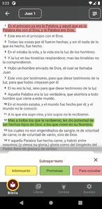 La Biblia Lámpara - con coment screenshot 2