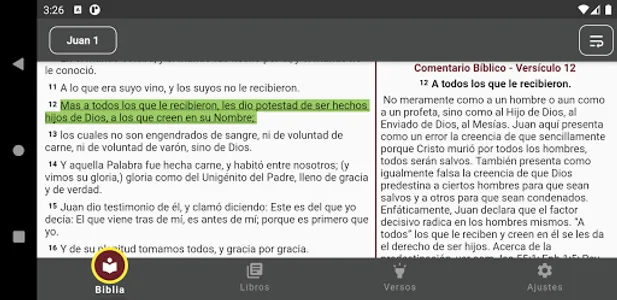 La Biblia Lámpara - con coment screenshot 7