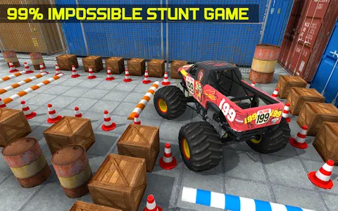 Monster Truck Parking: Hard Ca screenshot 2