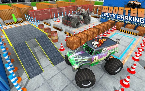 Monster Truck Parking: Hard Ca screenshot 4