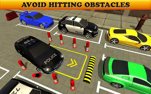 Police Car Parking: Advance Ca screenshot 2
