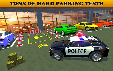 Police Car Parking: Advance Ca screenshot 4