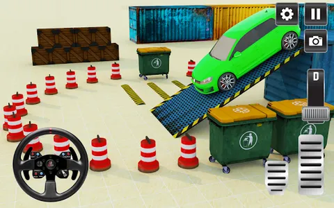 Unique Car Parking Game: Real  screenshot 0