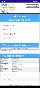 RBytes Controle Financeiro screenshot 1