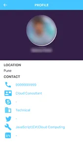 Contacts365 screenshot 1