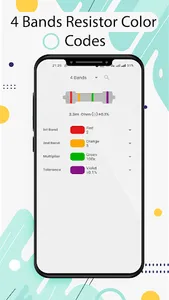6 Bands Resistor Color Codes screenshot 3