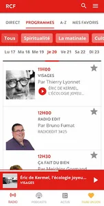 RCF - Info locale, Podcast, Cu screenshot 4