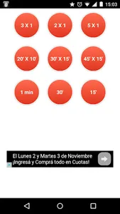 Box Training Timer screenshot 0