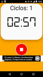 Box Training Timer screenshot 2