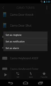 Camo Tones - Secret Ringtones screenshot 2