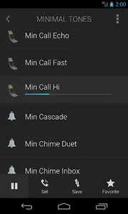 Minimalist Ringtones screenshot 2