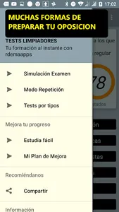 Test para Oposiciones a Biblio screenshot 6