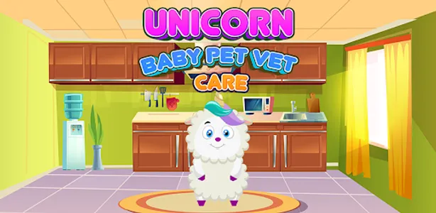 Unicorn Baby Pet Vet Care Game screenshot 0