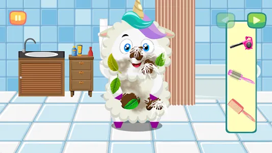 Unicorn Baby Pet Vet Care Game screenshot 4