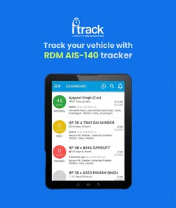 RDM iTrack AIS140 Tracker screenshot 5